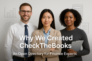 Why we built CheckTheBooks